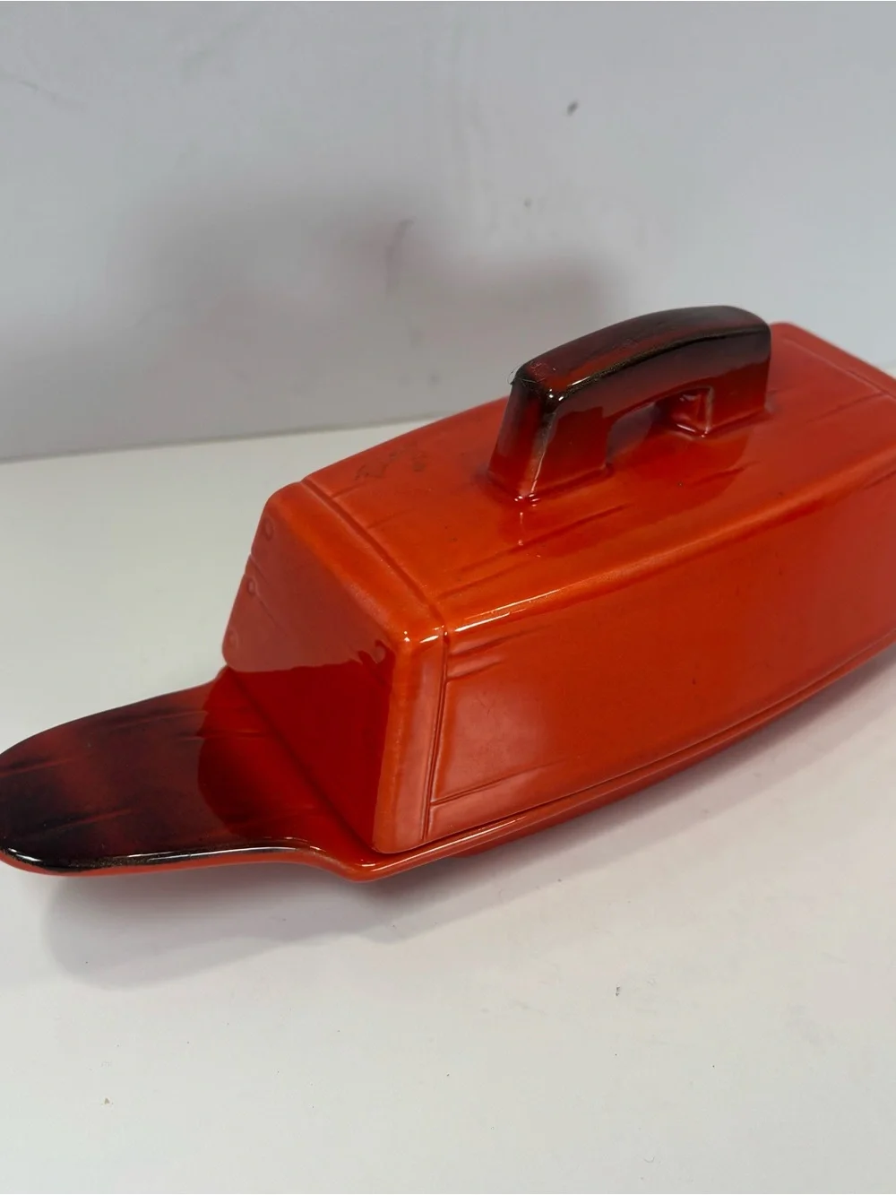 Metlox bright orange